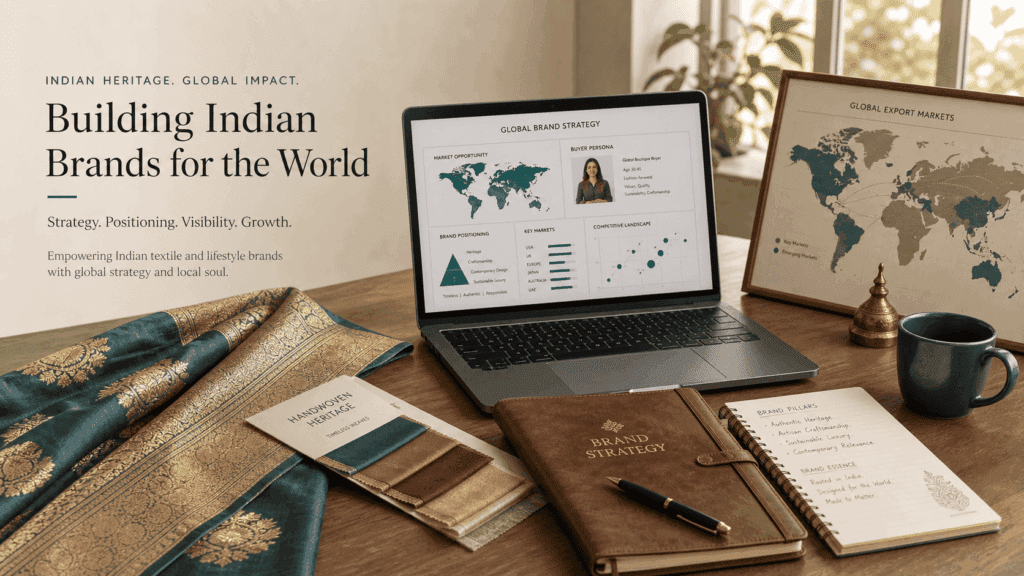 Why Export Brand Positioning Matters More Than Ever for Indian Textile and Handicraft Businesses - Rahul Agrawal